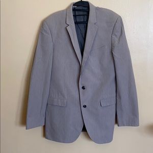 Pinstripe honeysuckle jacket